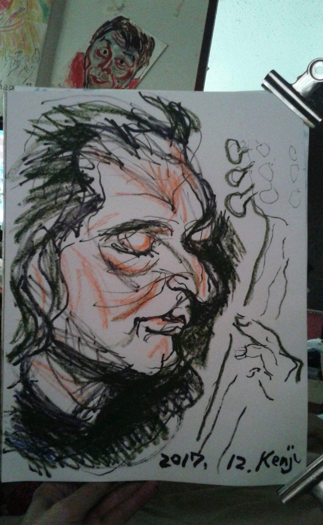 Kenji Tanaka, Dario Chillemi's portrait.